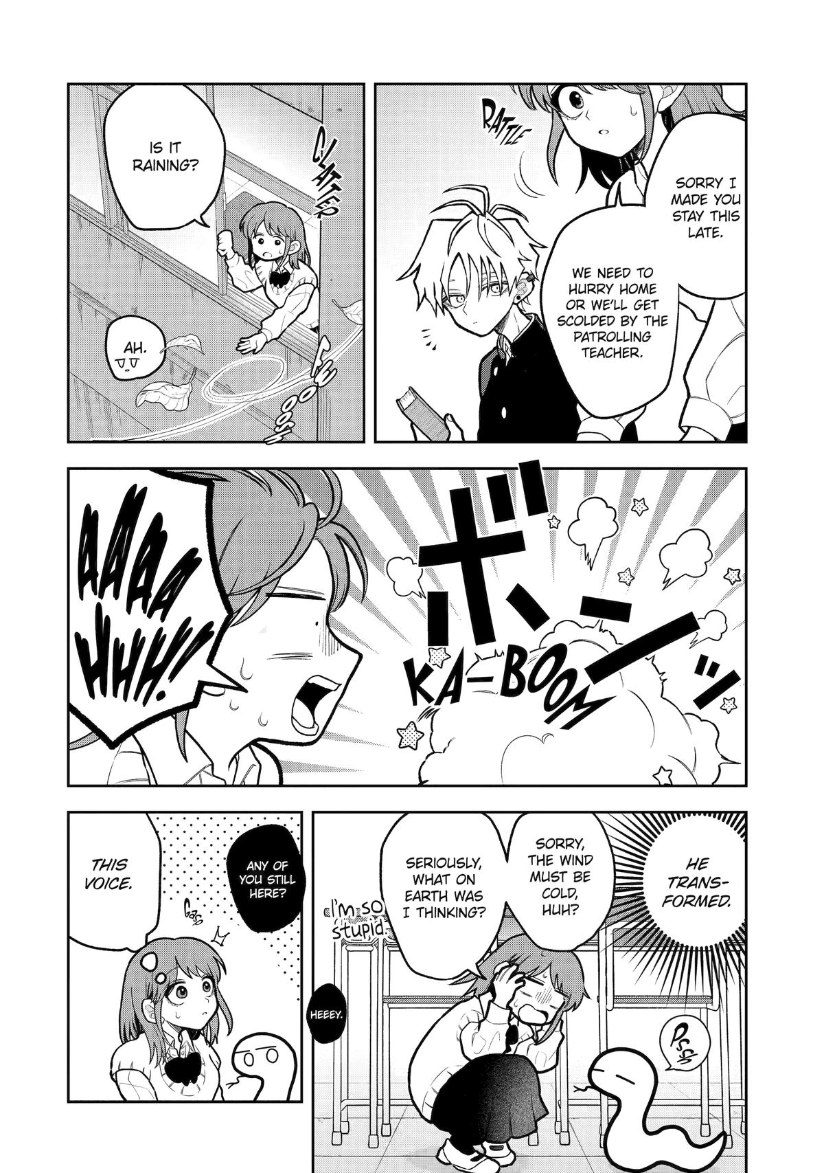 Hebigami Transforms When He's Cold Chapter 13 12