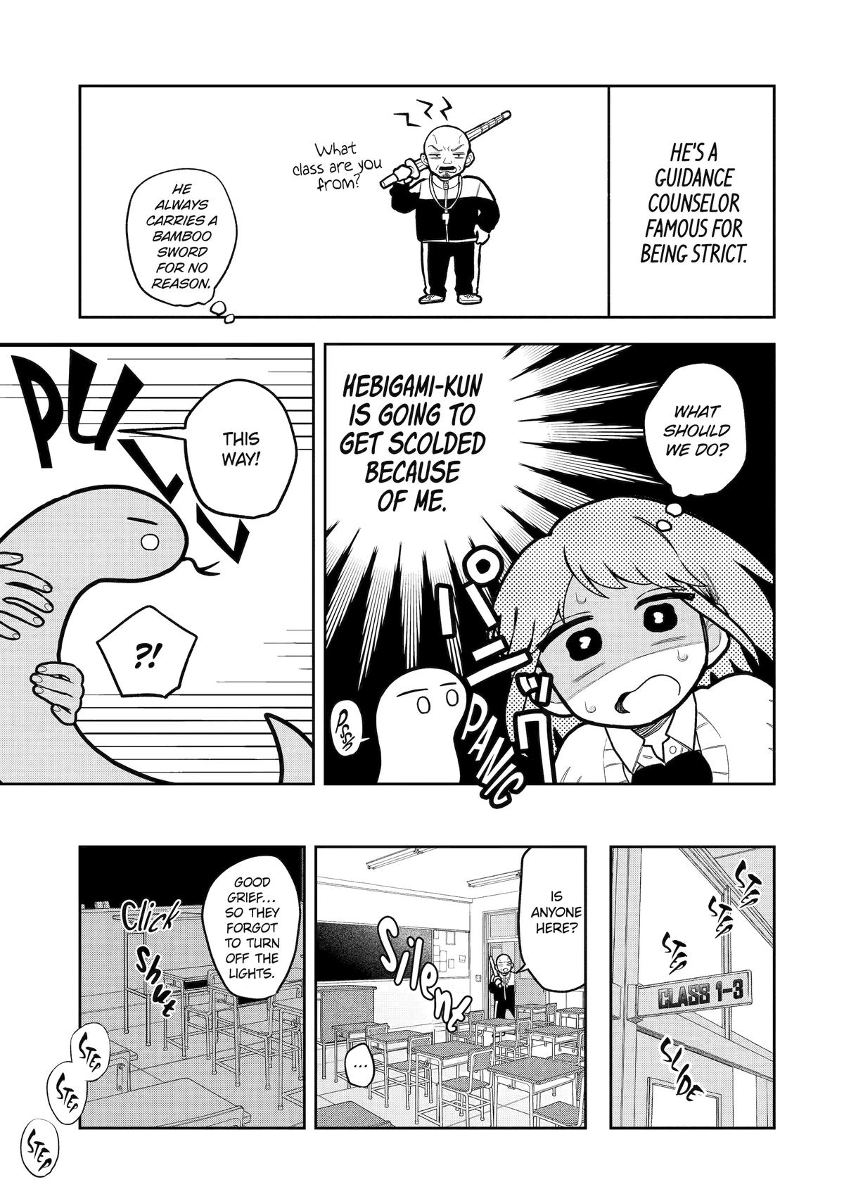 Hebigami Transforms When He's Cold Chapter 13 13