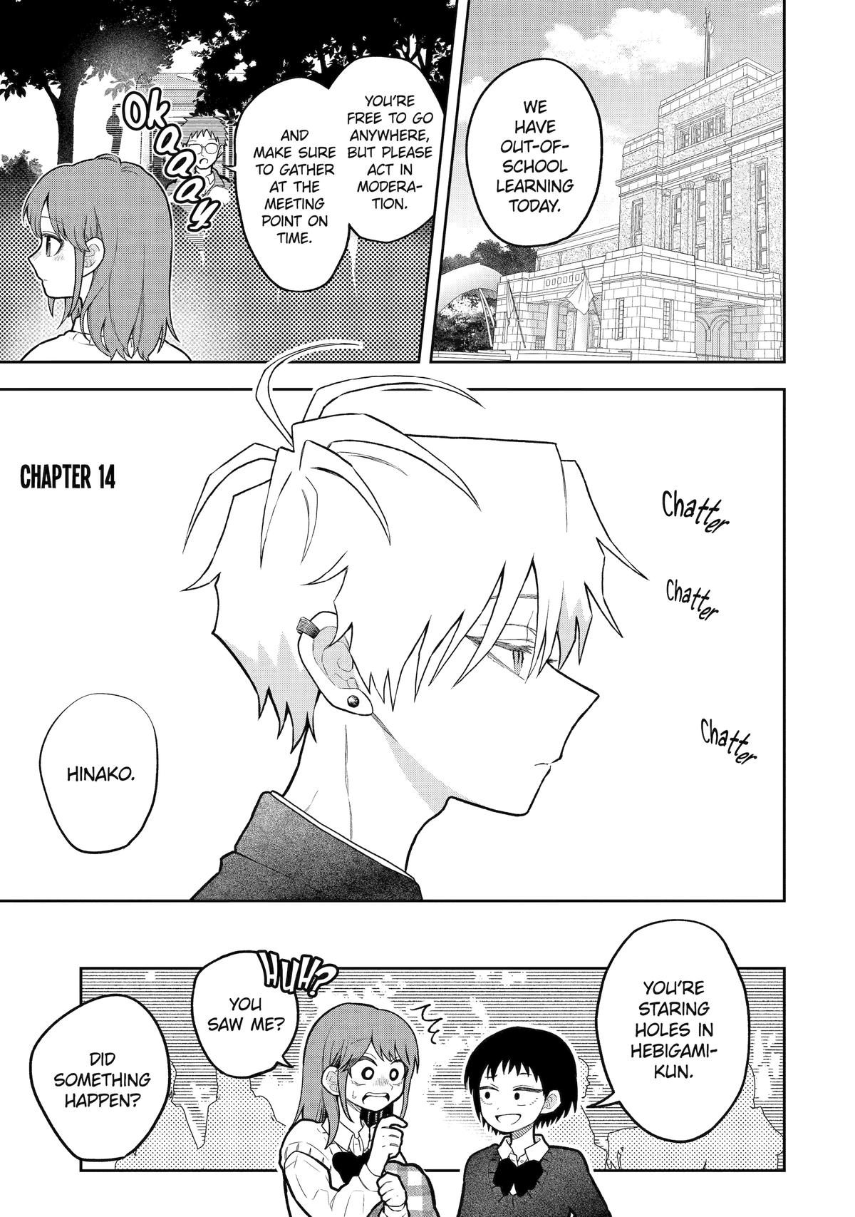 Hebigami Transforms When He's Cold Chapter 14 1