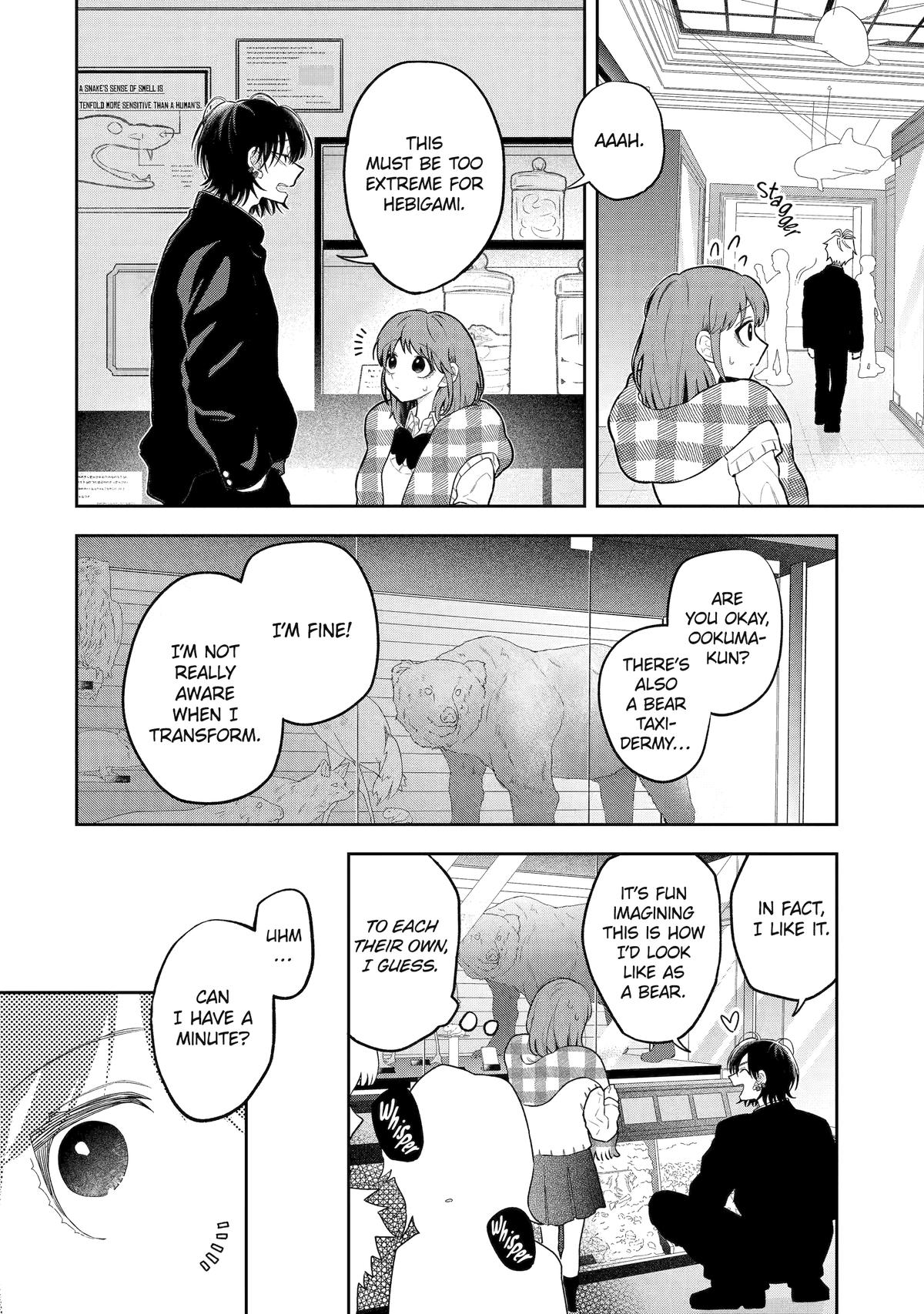 Hebigami Transforms When He's Cold Chapter 14 8