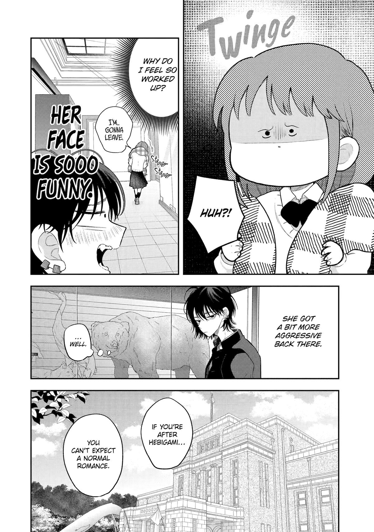 Hebigami Transforms When He's Cold Chapter 14 10