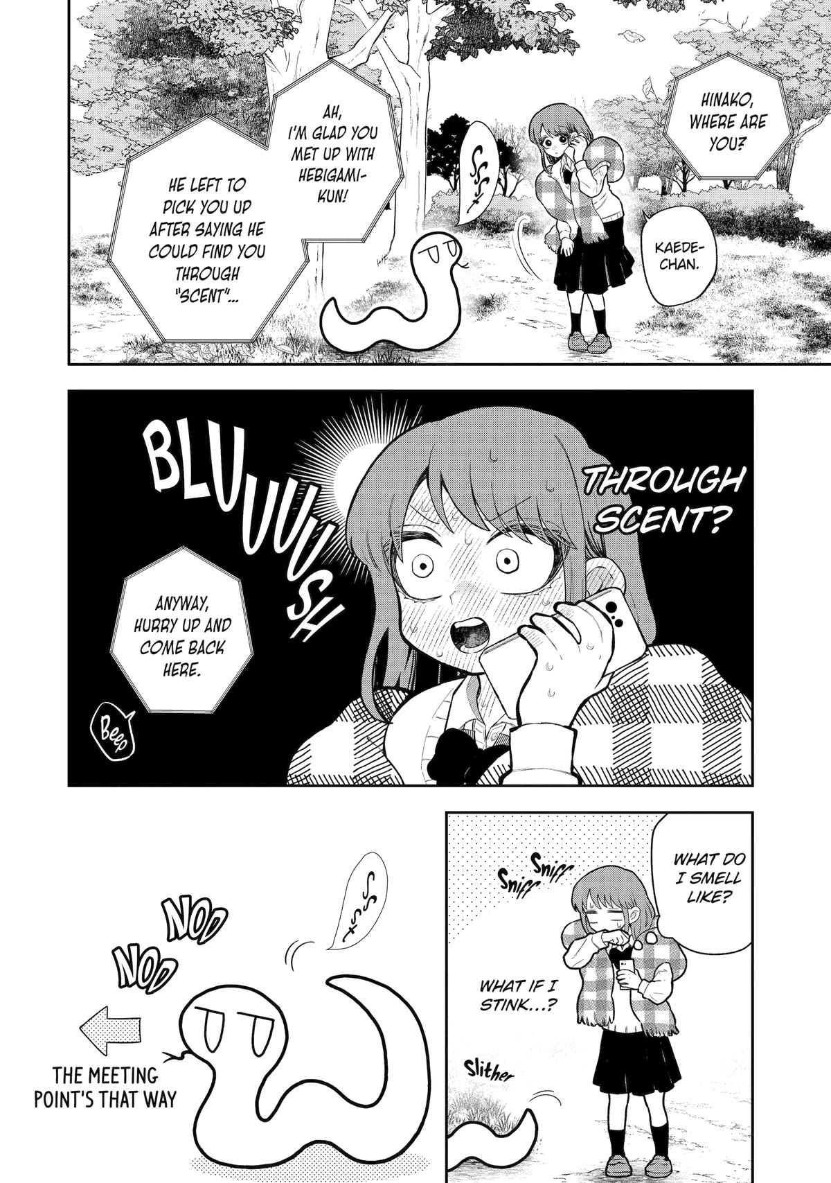 Hebigami Transforms When He's Cold Chapter 14 14