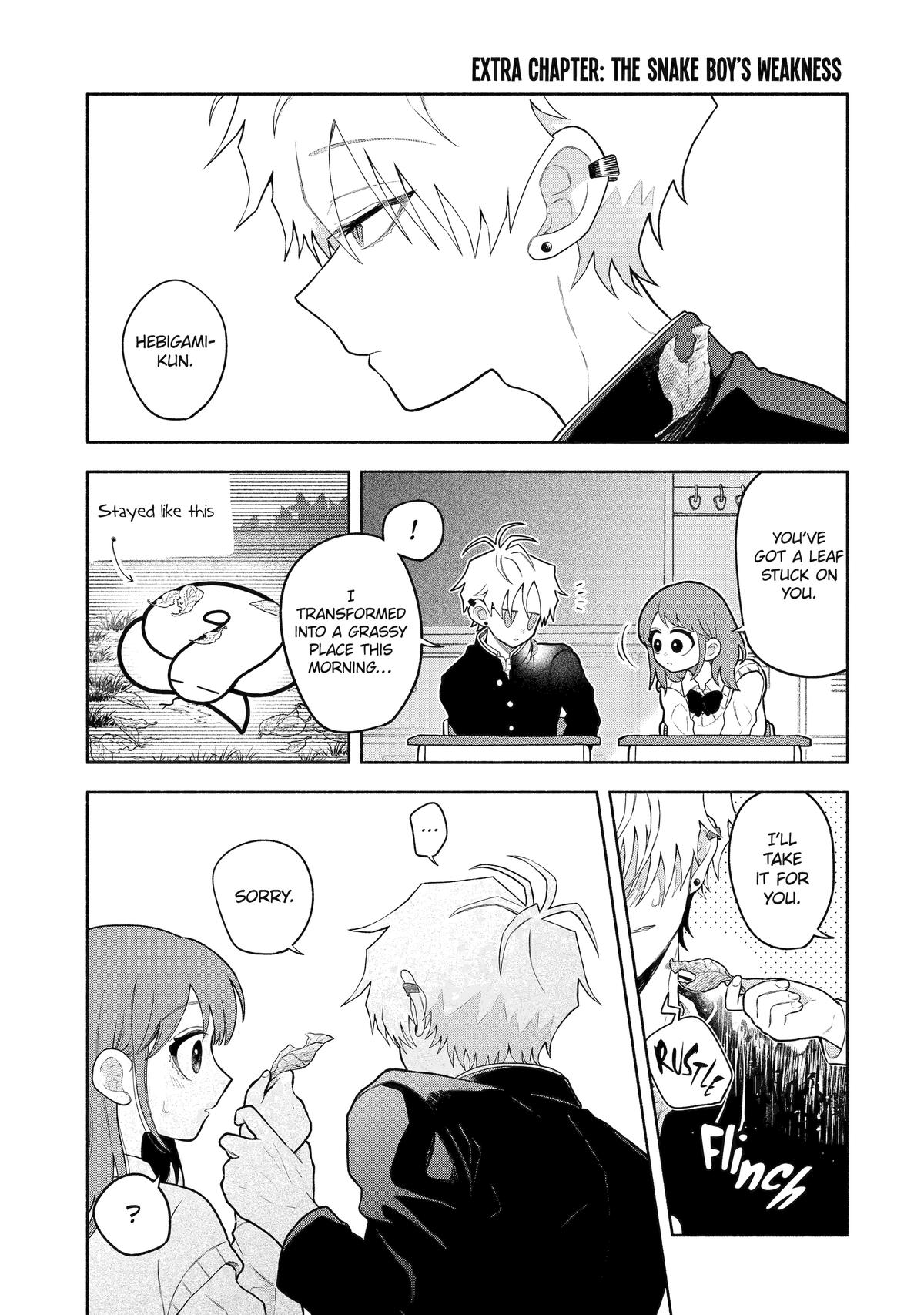 Hebigami Transforms When He's Cold Chapter 14.5 1