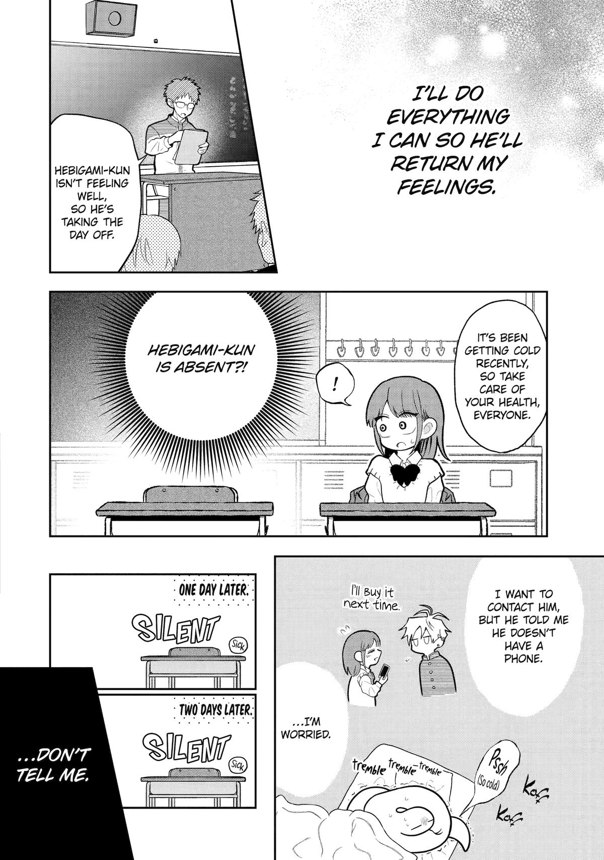 Hebigami Transforms When He's Cold Chapter 15 6