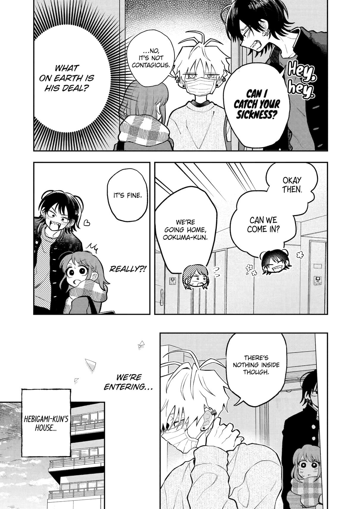 Hebigami Transforms When He's Cold Chapter 15 11