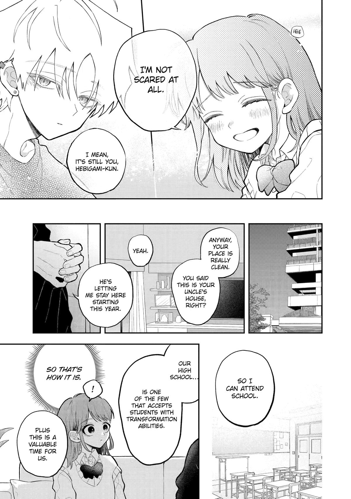 Hebigami Transforms When He's Cold Chapter 16 13