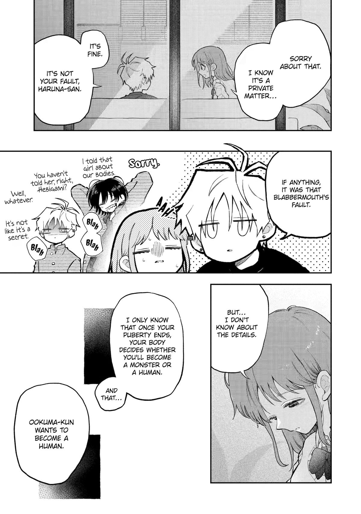 Hebigami Transforms When He's Cold Chapter 16 15