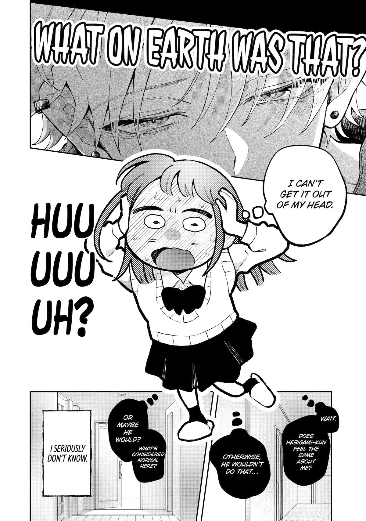 Hebigami Transforms When He's Cold Chapter 17 18