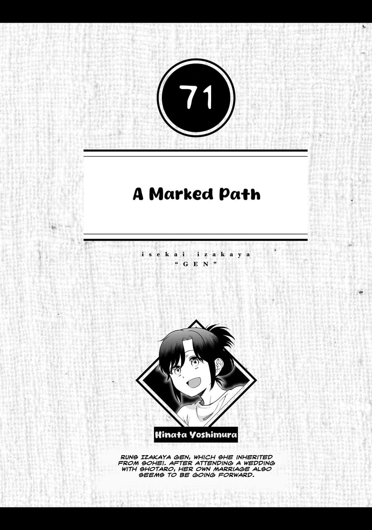 Isekai Izakaya "Gen" Chapter 71 1