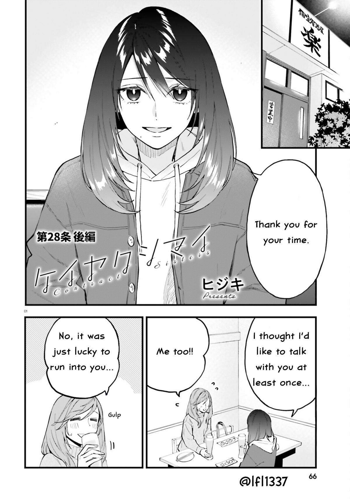 Keiyaku Shimai Chapter 28.2 1