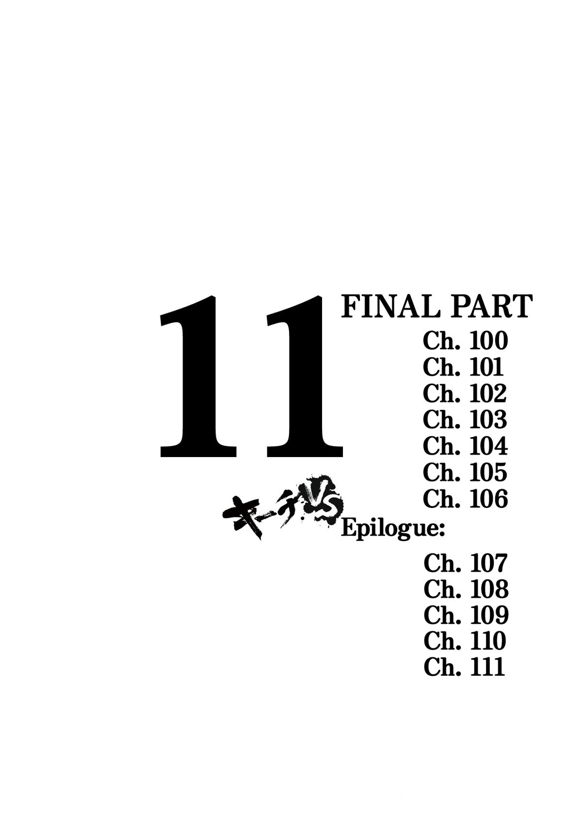 Kiichi VS Chapter 100 3