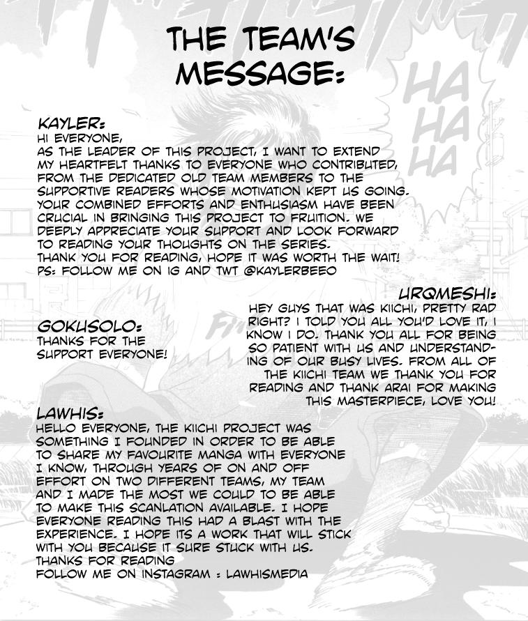 Kiichi VS Chapter 111 20