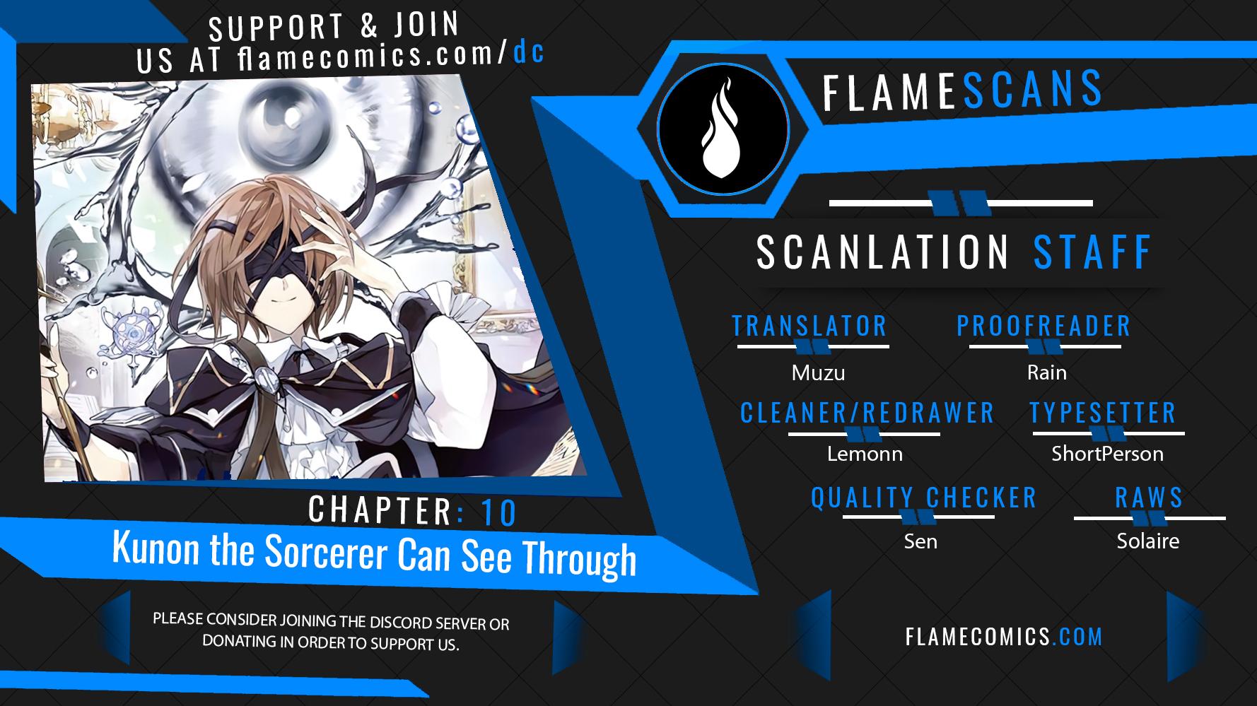 Kunon the Sorceror Can See Chapter 10 1