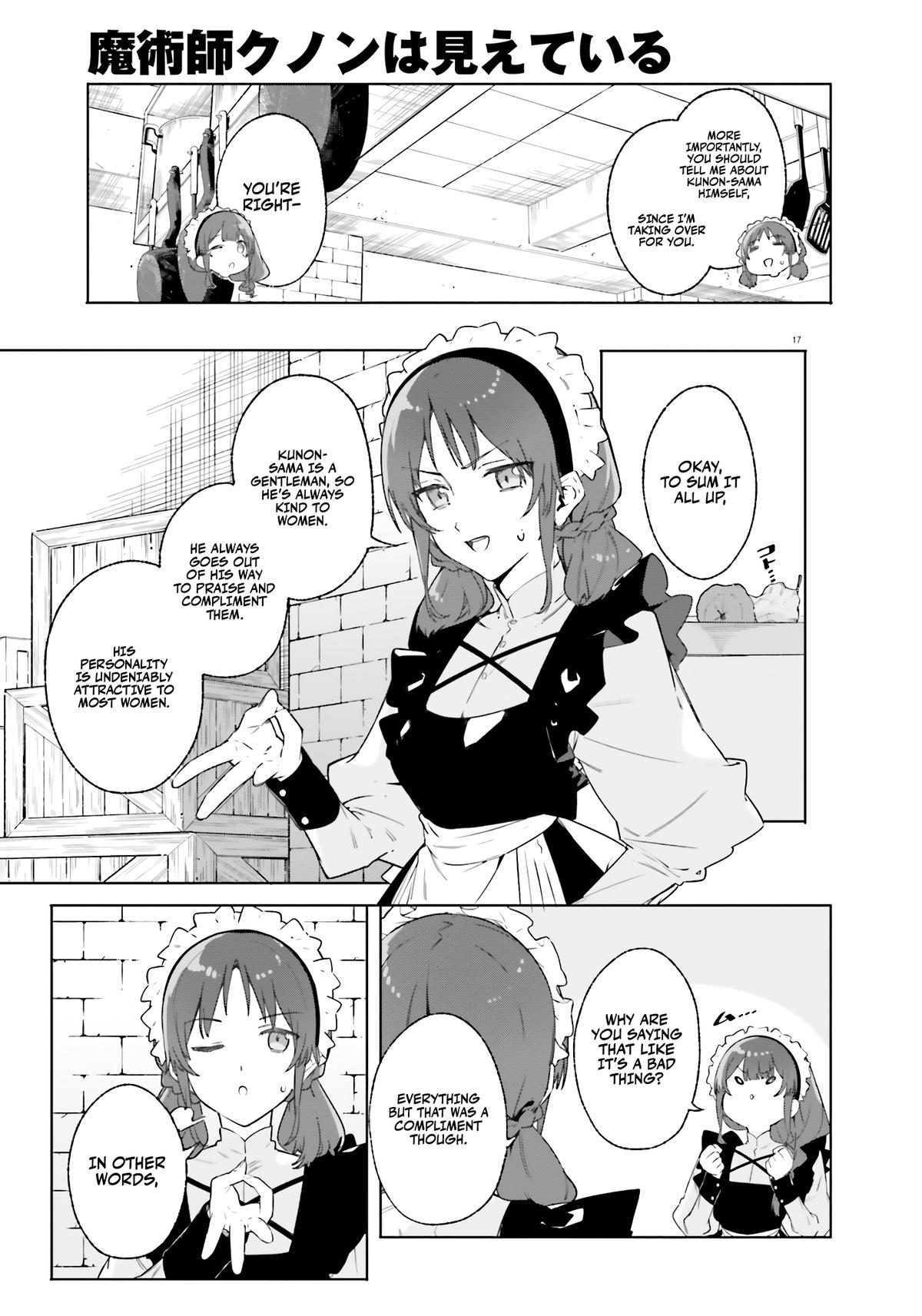 Kunon the Sorceror Can See Chapter 14 17