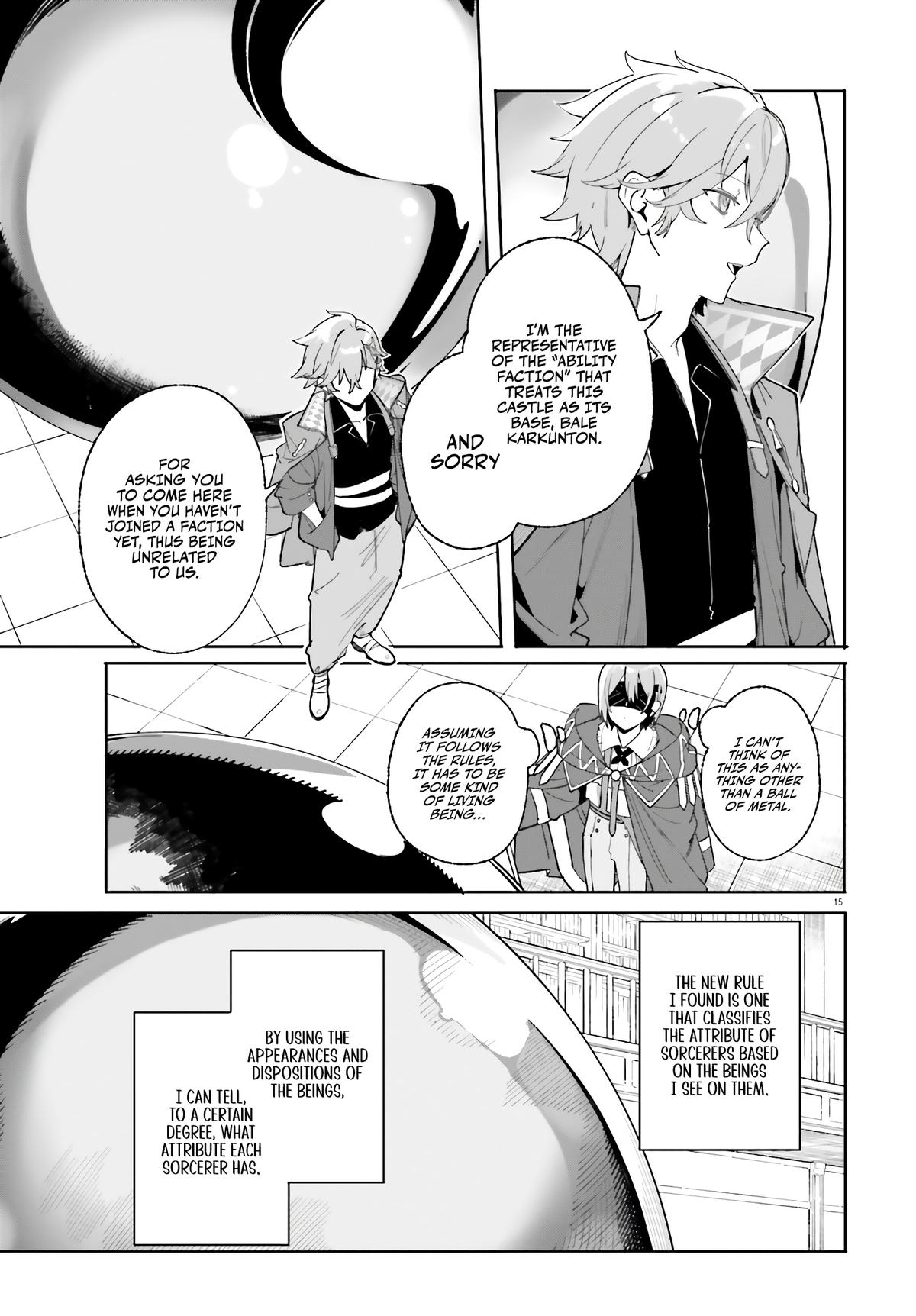 Kunon the Sorceror Can See Chapter 23 24