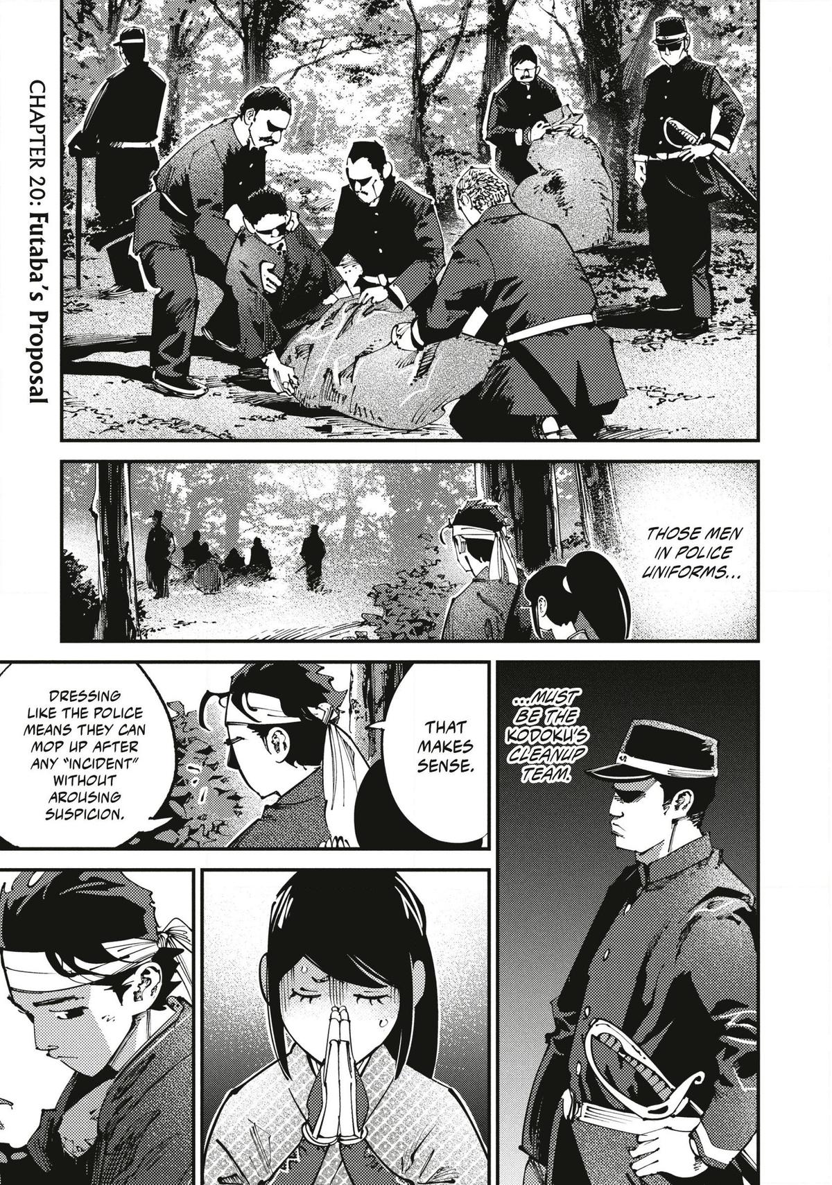 Last Samurai Standing Chapter 20 - Page 1 - Last Samurai Standing manga Chapter 20 manga