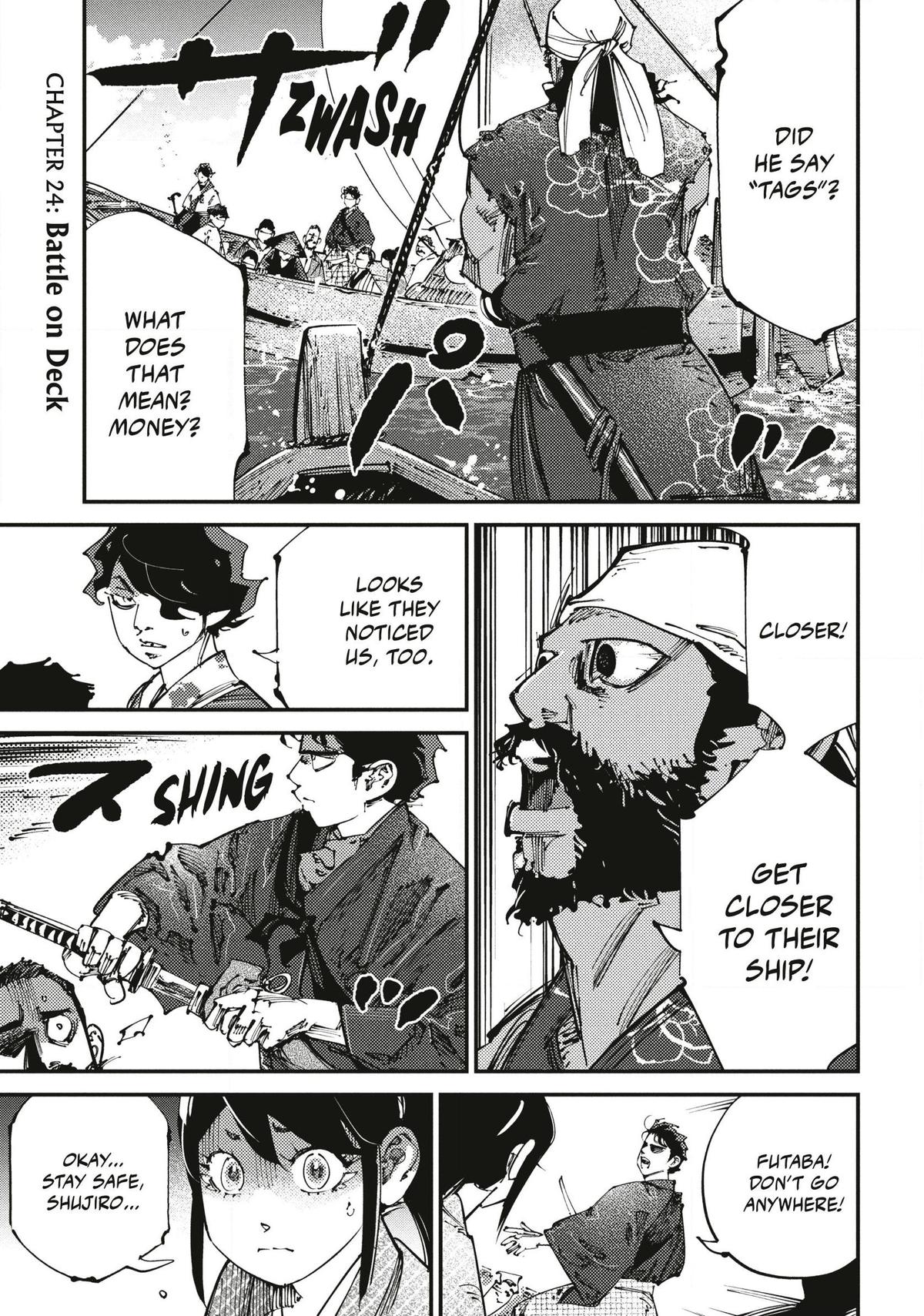 Last Samurai Standing Chapter 24 - Page 1 - Last Samurai Standing manga Chapter 24 manga