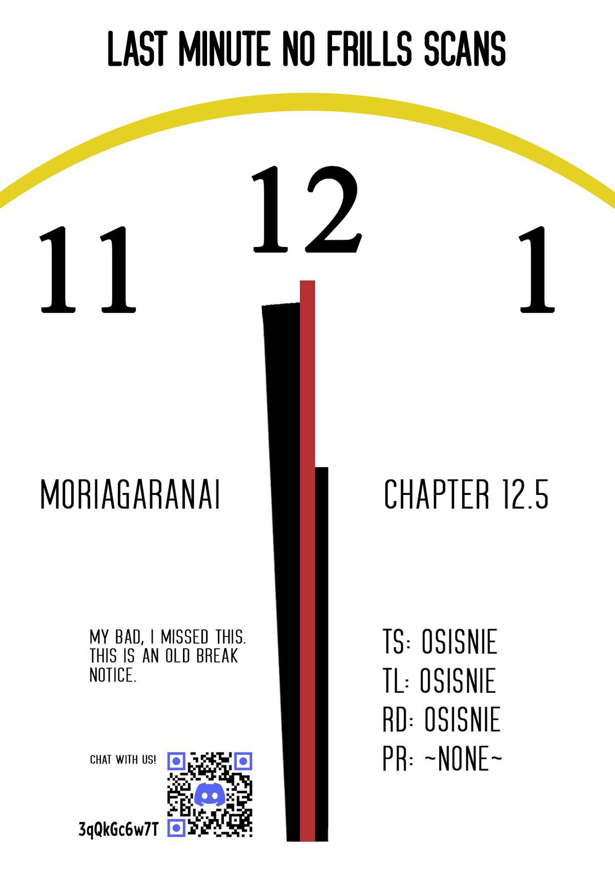 Moriagaranai Date Chapter 12.5 6