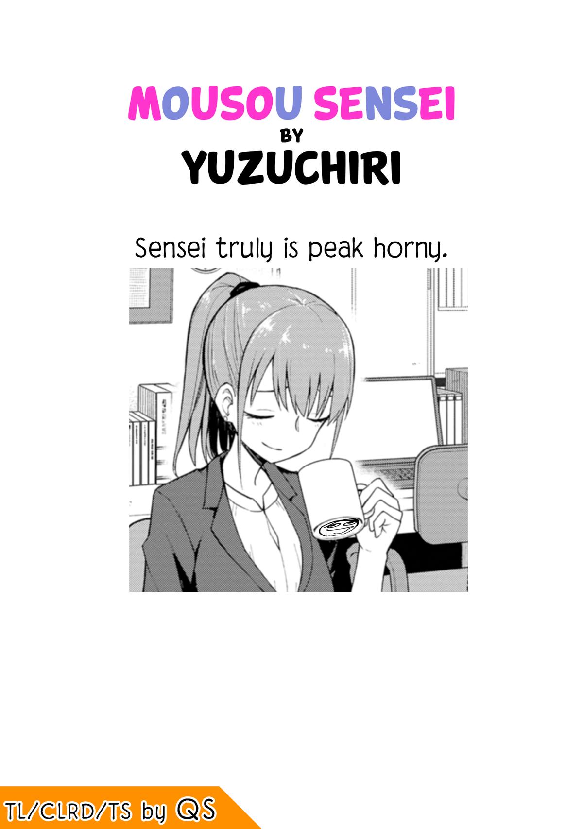 Mousou Sensei Chapter 1 8