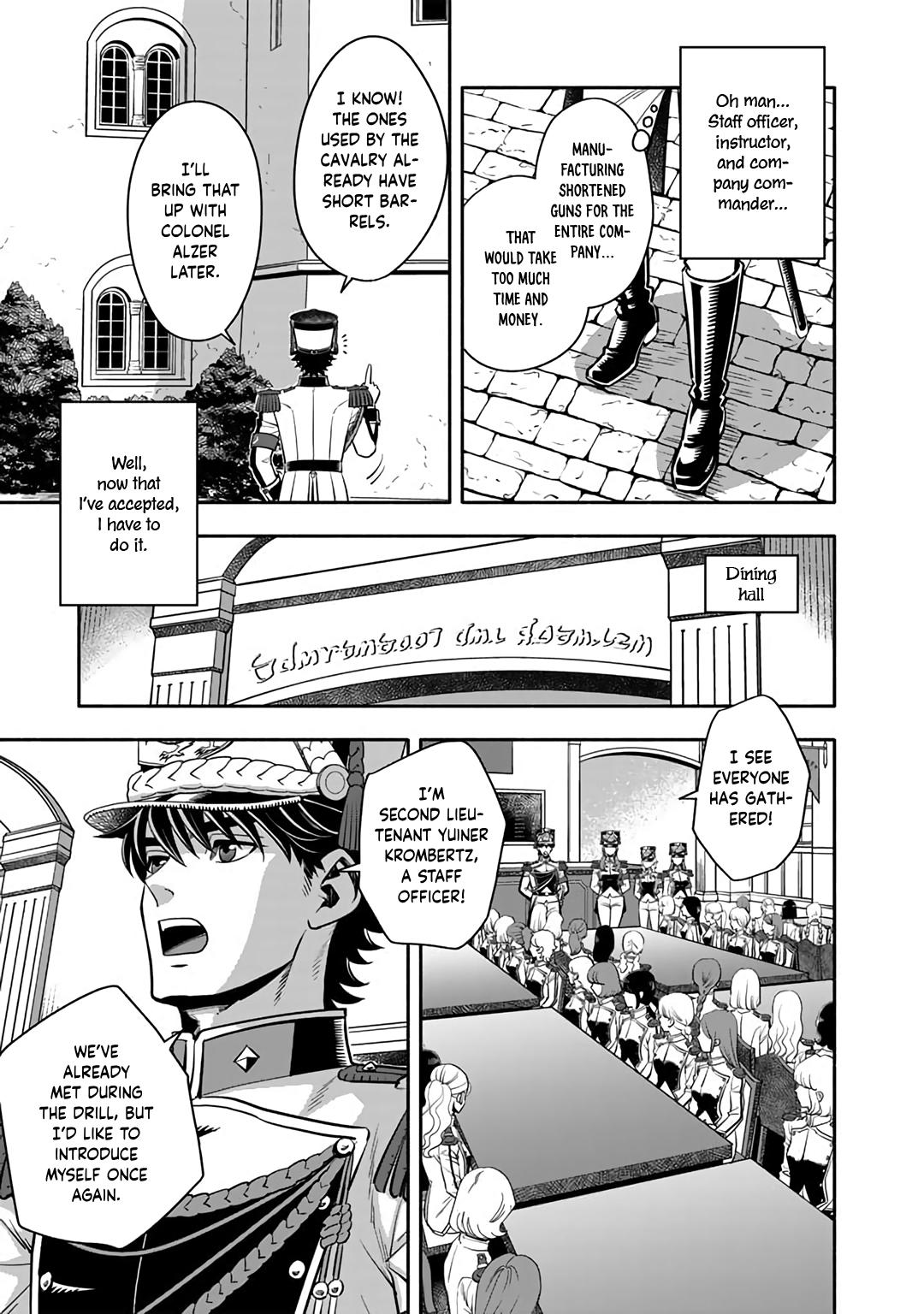 Musket Girls! ~Tensei Sanbou to Senretsu Otome-tachi~ Chapter 3 - Page 5