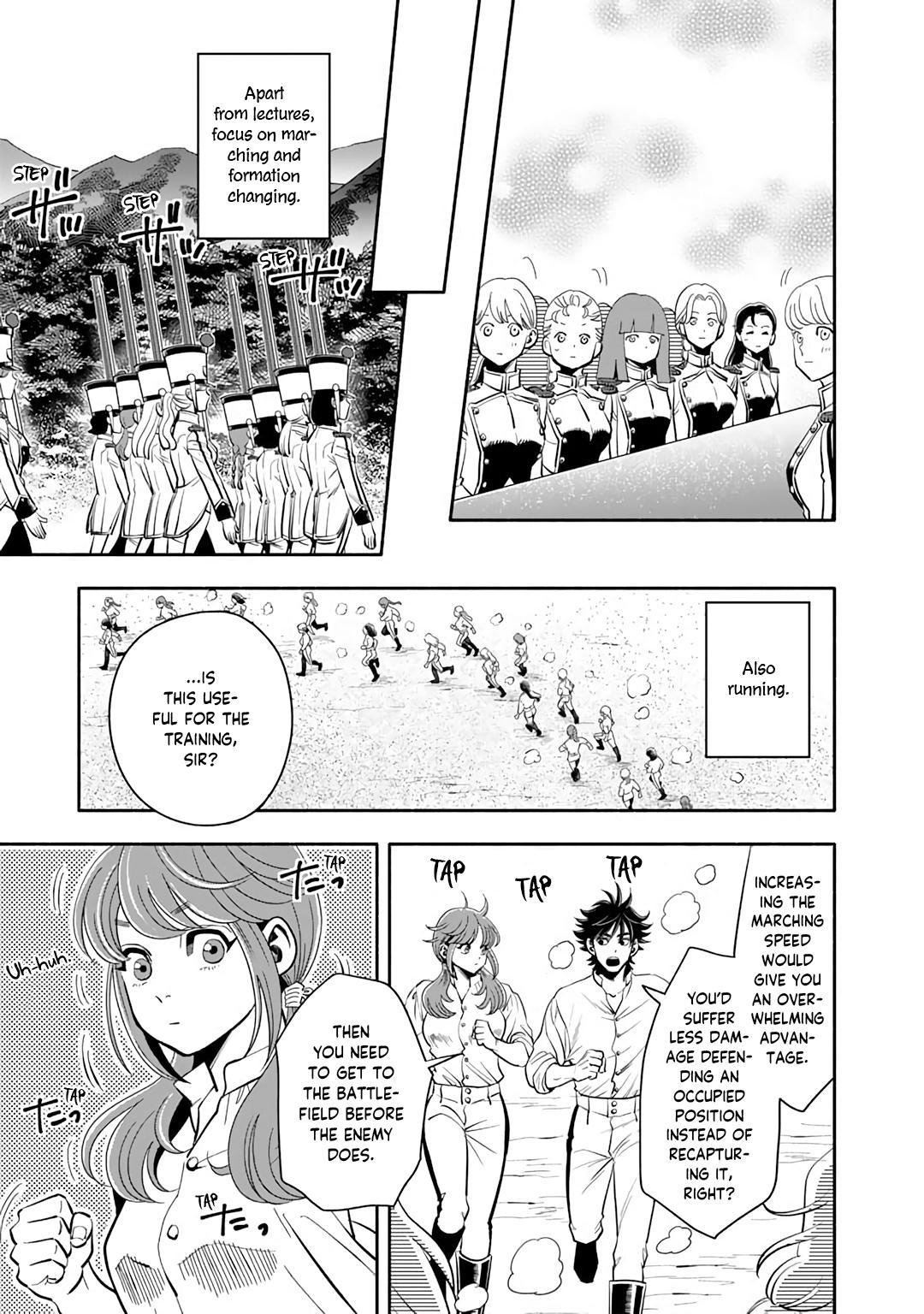 Musket Girls! ~Tensei Sanbou to Senretsu Otome-tachi~ Chapter 3 - Page 13