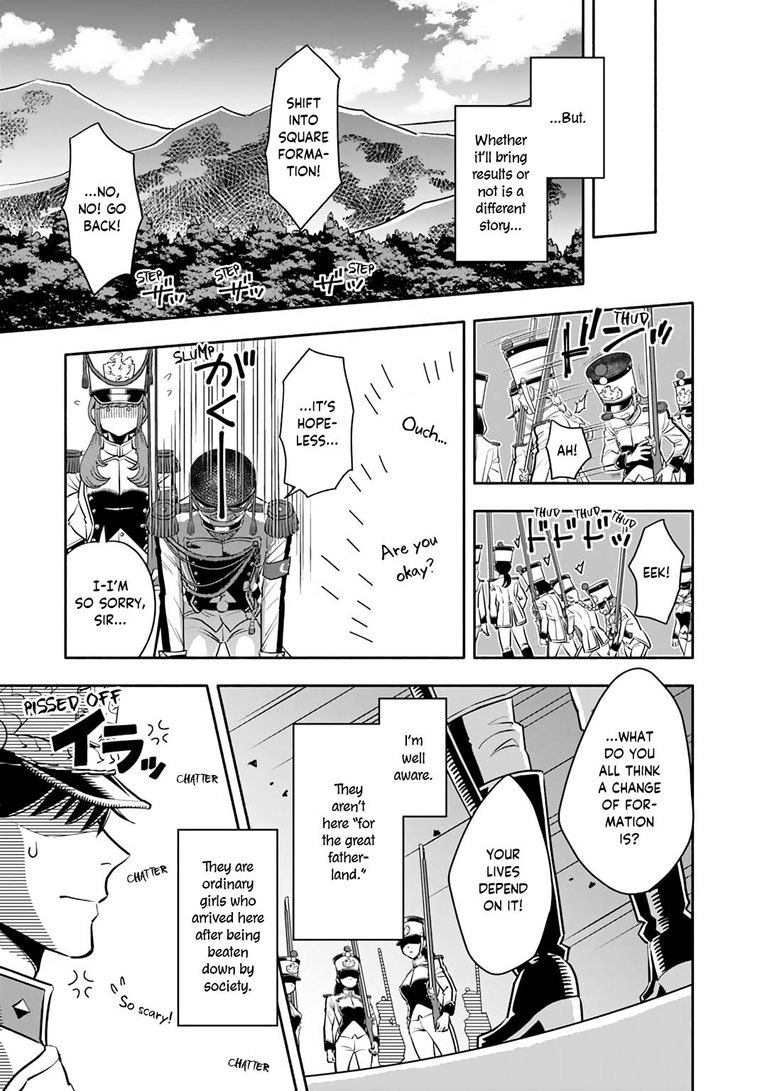 Musket Girls! ~Tensei Sanbou to Senretsu Otome-tachi~ Chapter 3 - Page 19