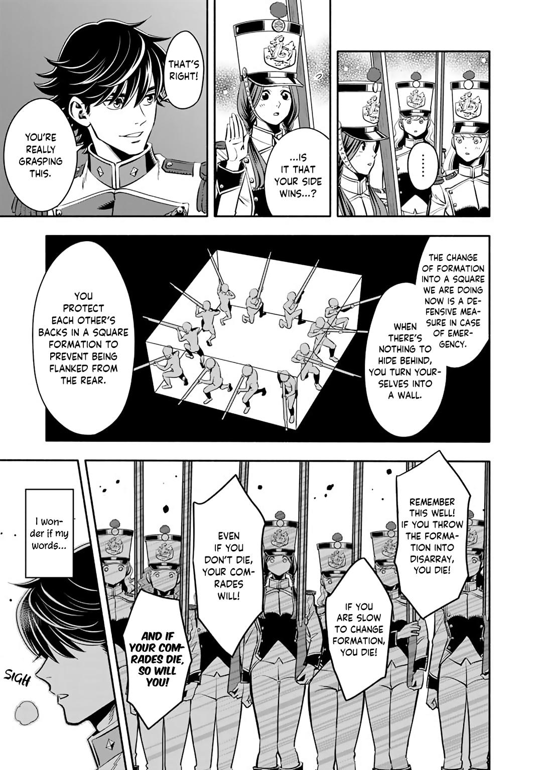 Musket Girls! ~Tensei Sanbou to Senretsu Otome-tachi~ Chapter 3 - Page 23