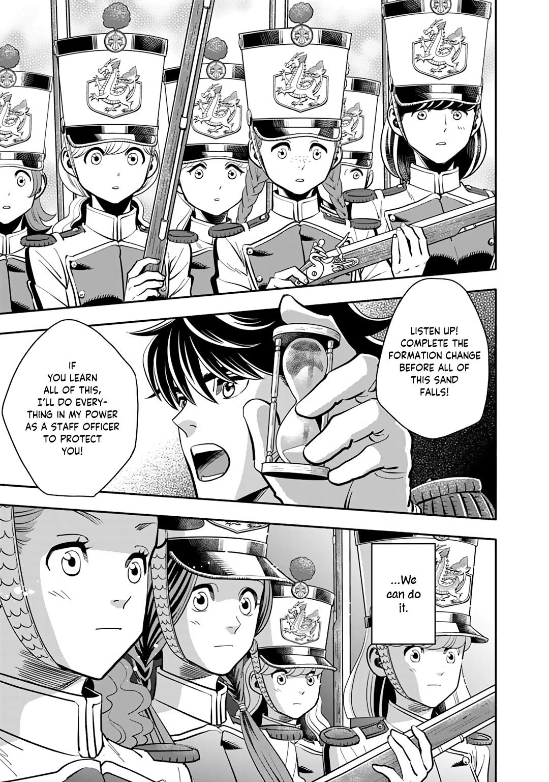 Musket Girls! ~Tensei Sanbou to Senretsu Otome-tachi~ Chapter 3 - Page 25