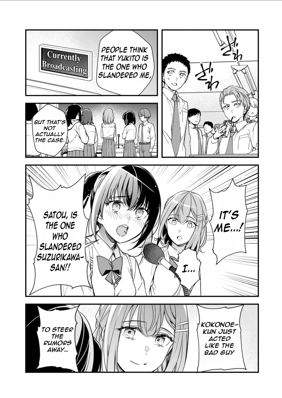 Ore ni Trauma wo Ataeta Joshi-tachi ga Chirachira Mitekuru kedo, Zannen desu ga Teokure desu Chapter 27.2 - Page 4