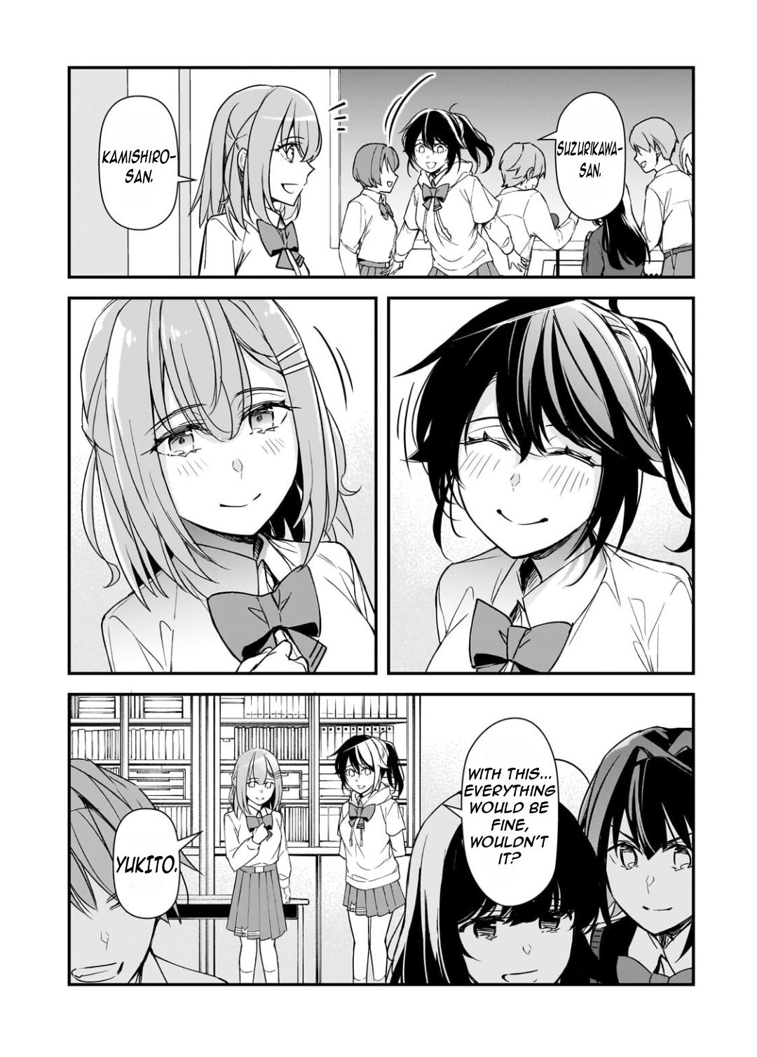 Ore ni Trauma wo Ataeta Joshi-tachi ga Chirachira Mitekuru kedo, Zannen desu ga Teokure desu Chapter 27.2 - Page 12
