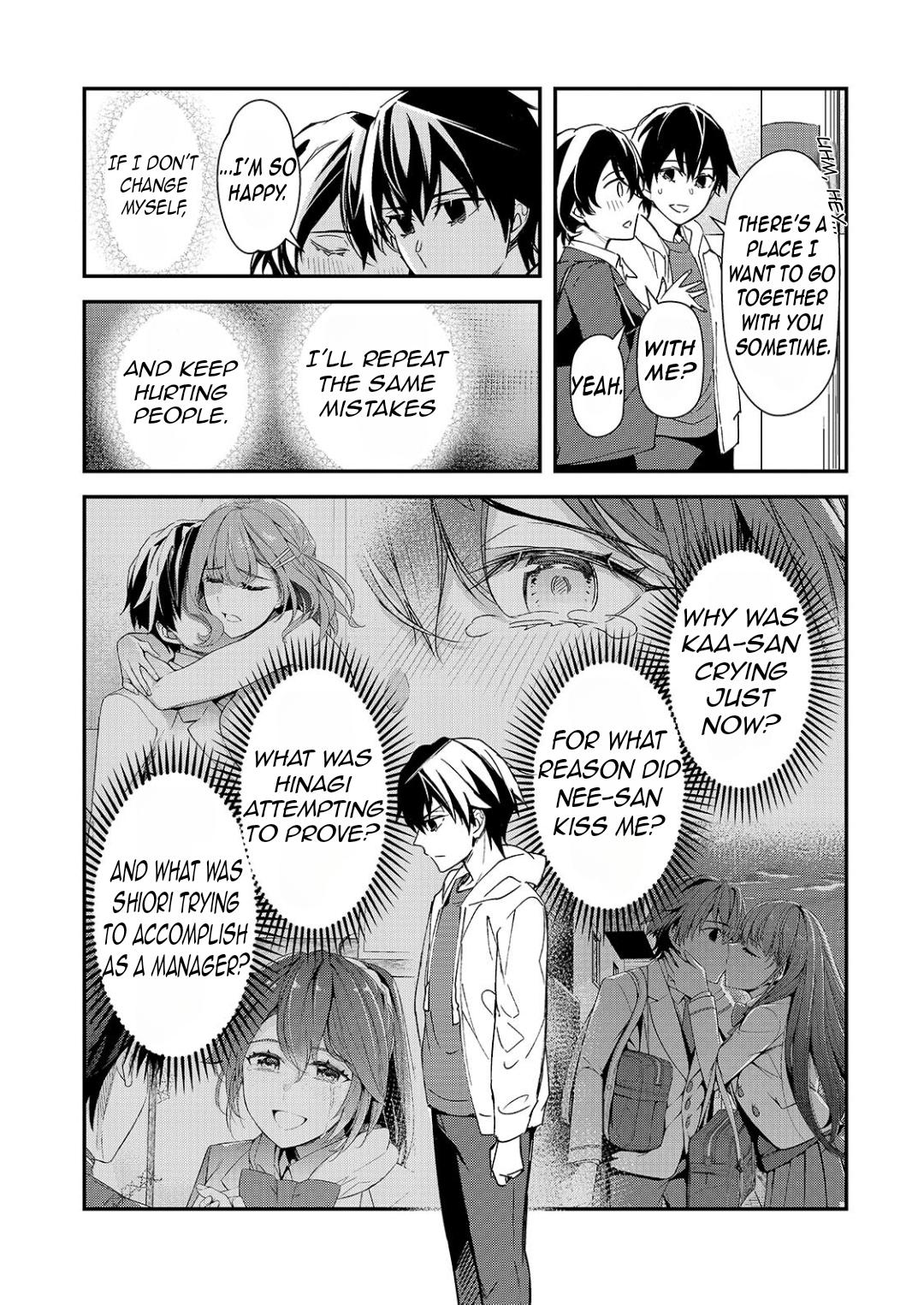 Ore ni Trauma wo Ataeta Joshi-tachi ga Chirachira Mitekuru kedo, Zannen desu ga Teokure desu Chapter 28.1 - Page 16