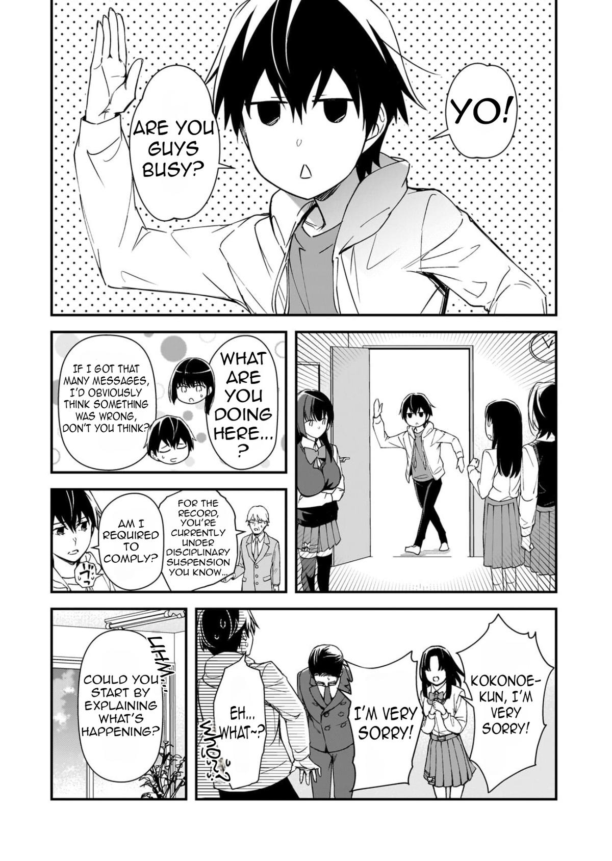 Ore ni Trauma wo Ataeta Joshi-tachi ga Chirachira Mitekuru kedo, Zannen desu ga Teokure desu Chapter 28.2 - Page 7