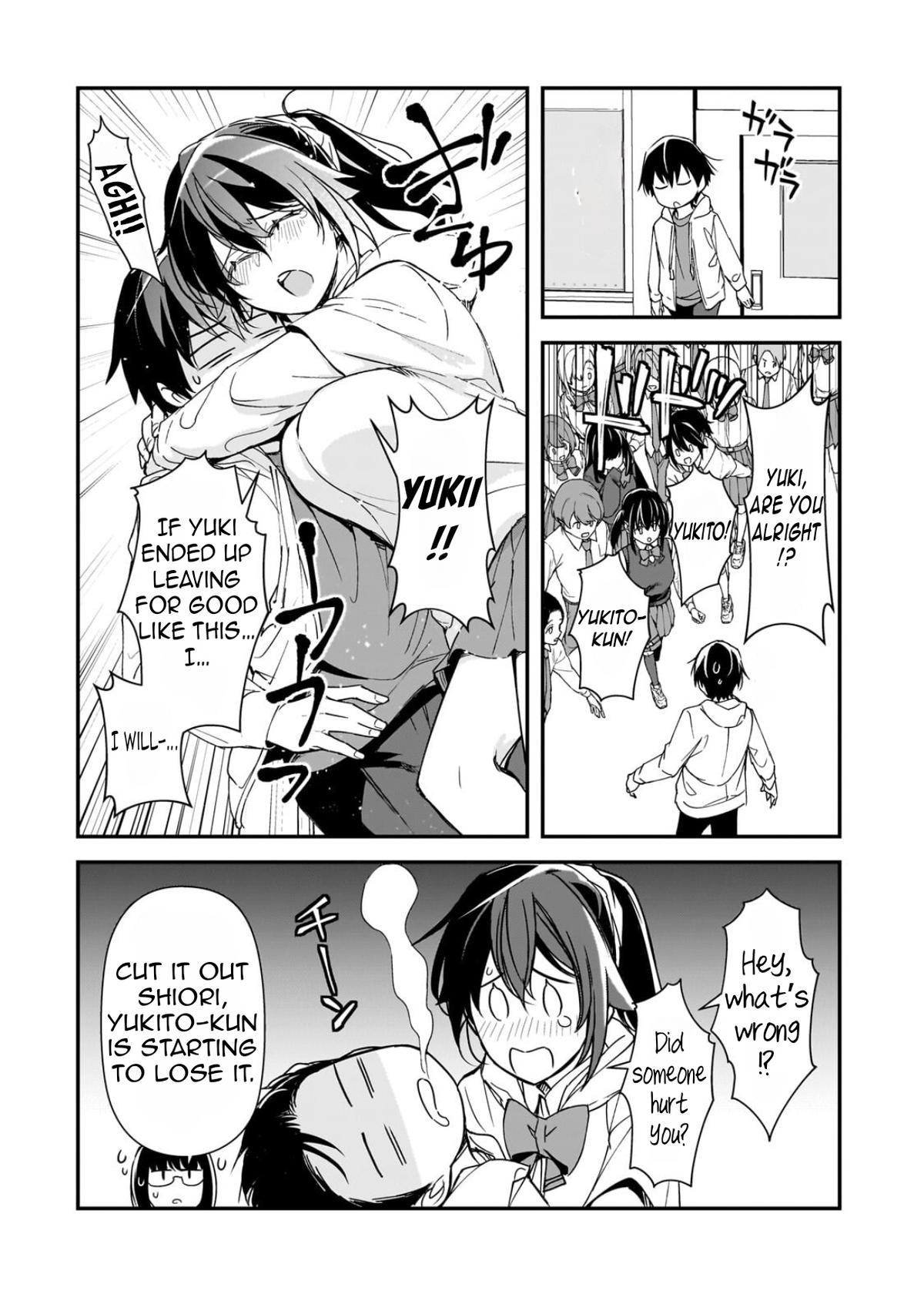 Ore ni Trauma wo Ataeta Joshi-tachi ga Chirachira Mitekuru kedo, Zannen desu ga Teokure desu Chapter 28.3 - Page 9