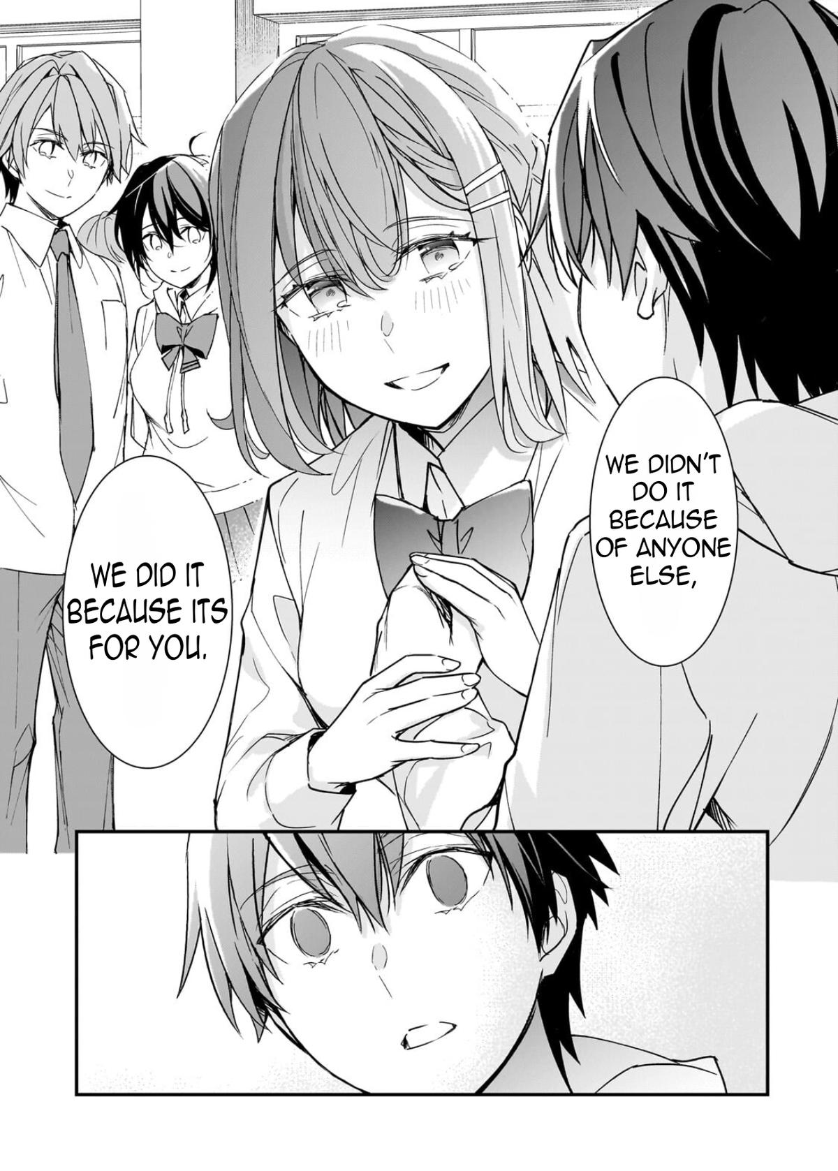 Ore ni Trauma wo Ataeta Joshi-tachi ga Chirachira Mitekuru kedo, Zannen desu ga Teokure desu Chapter 28.3 - Page 12