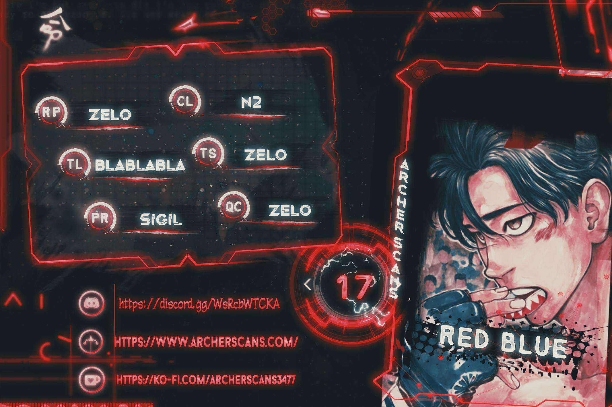 Red Blue Chapter 17 - Page 1 - Red Blue manga Chapter 17 manga