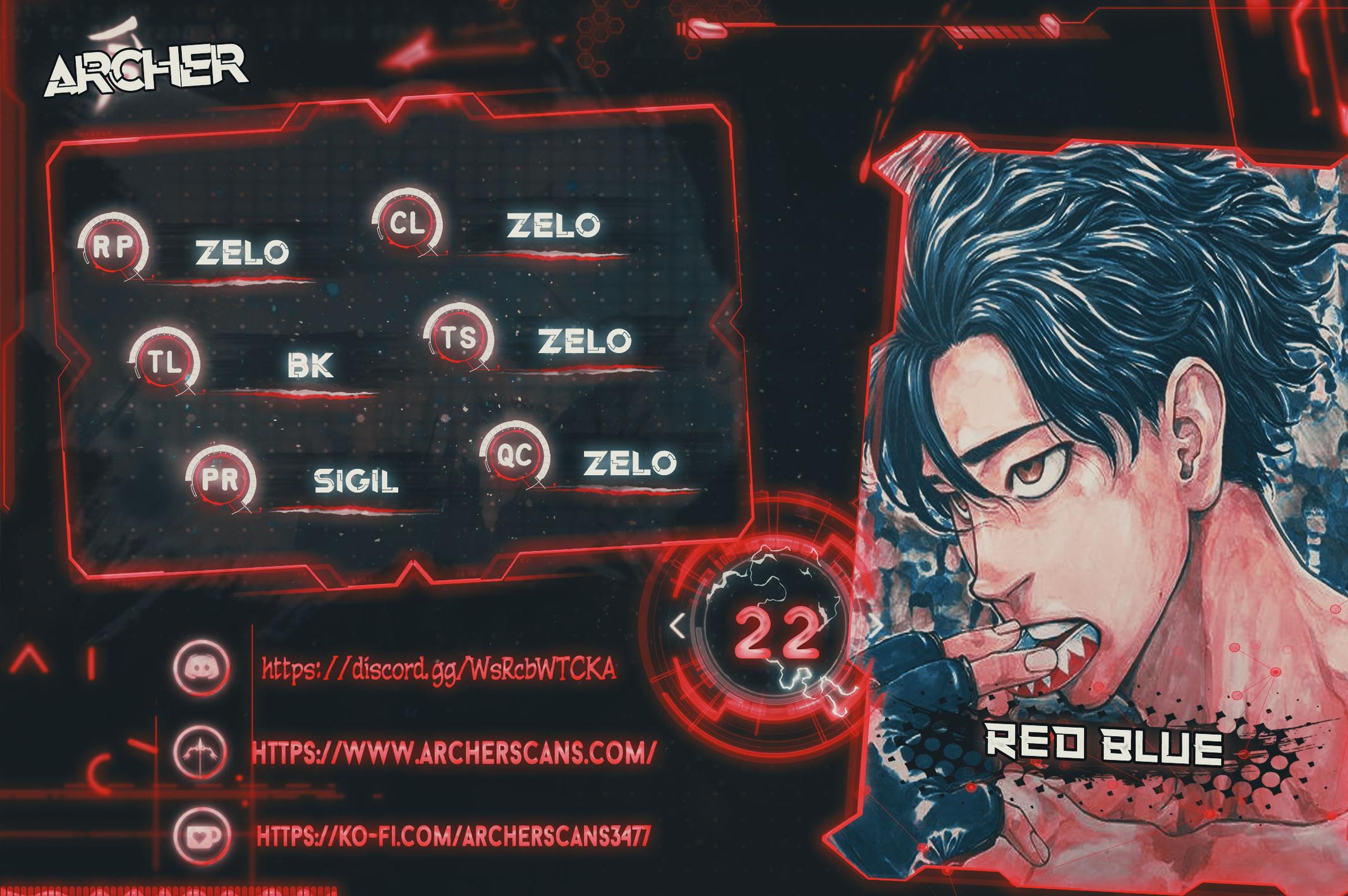 Red Blue Chapter 22 - Page 1 - Red Blue manga Chapter 22 manga