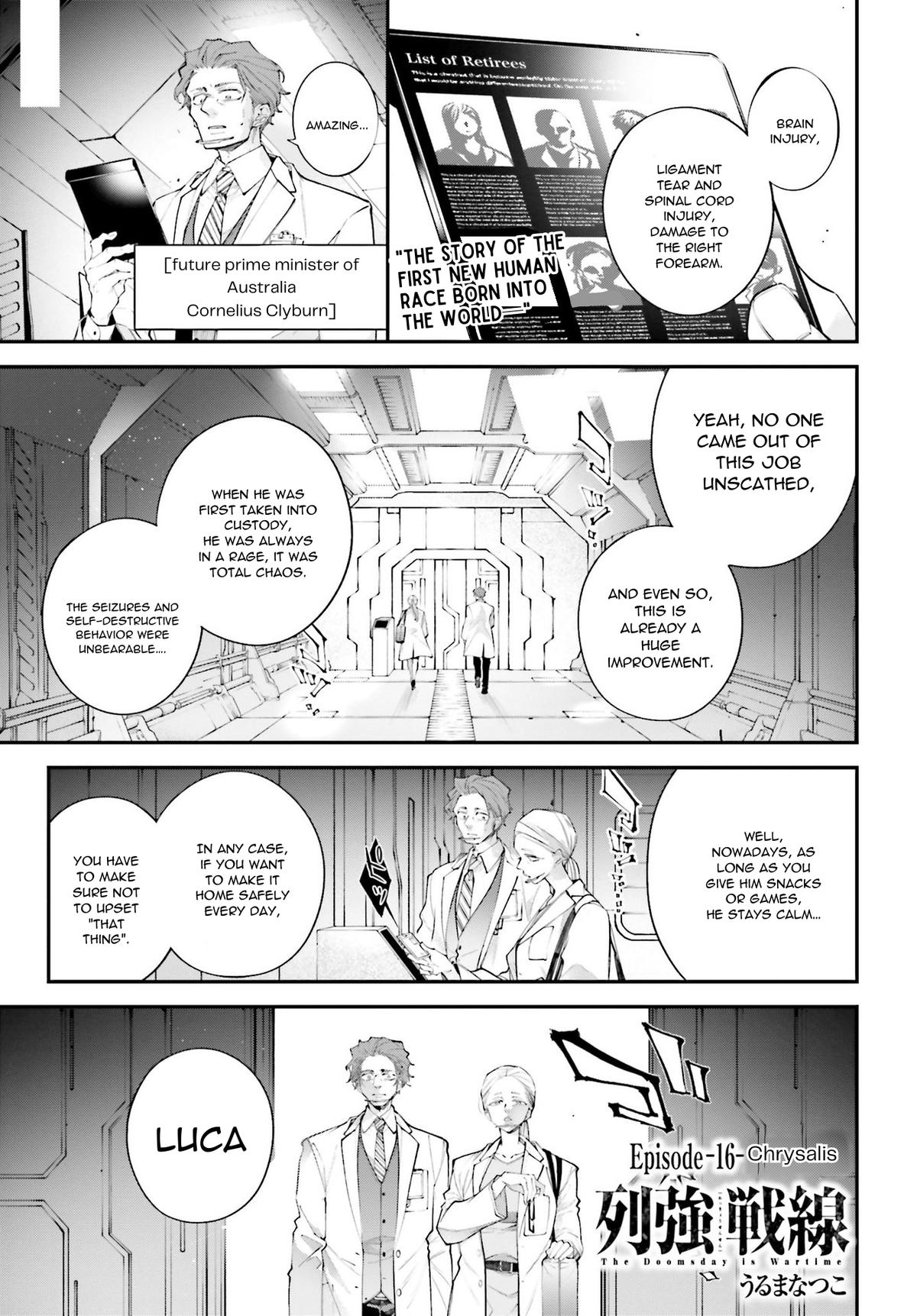 Rekkyou Sensen Chapter 16 1