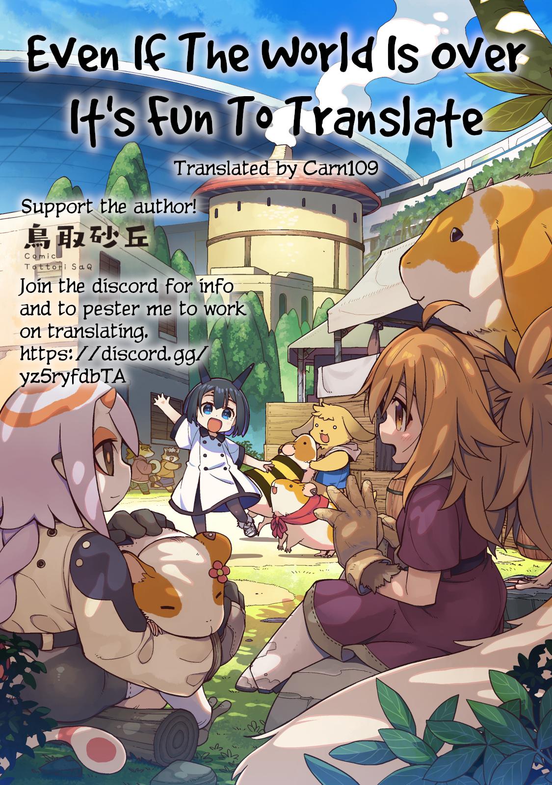Sekai wa Owattemo Ikirutte Tanoshii Chapter 36.2 1