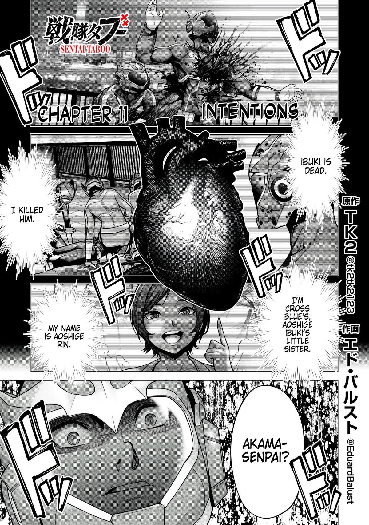 Sentai Taboo Chapter 11 1