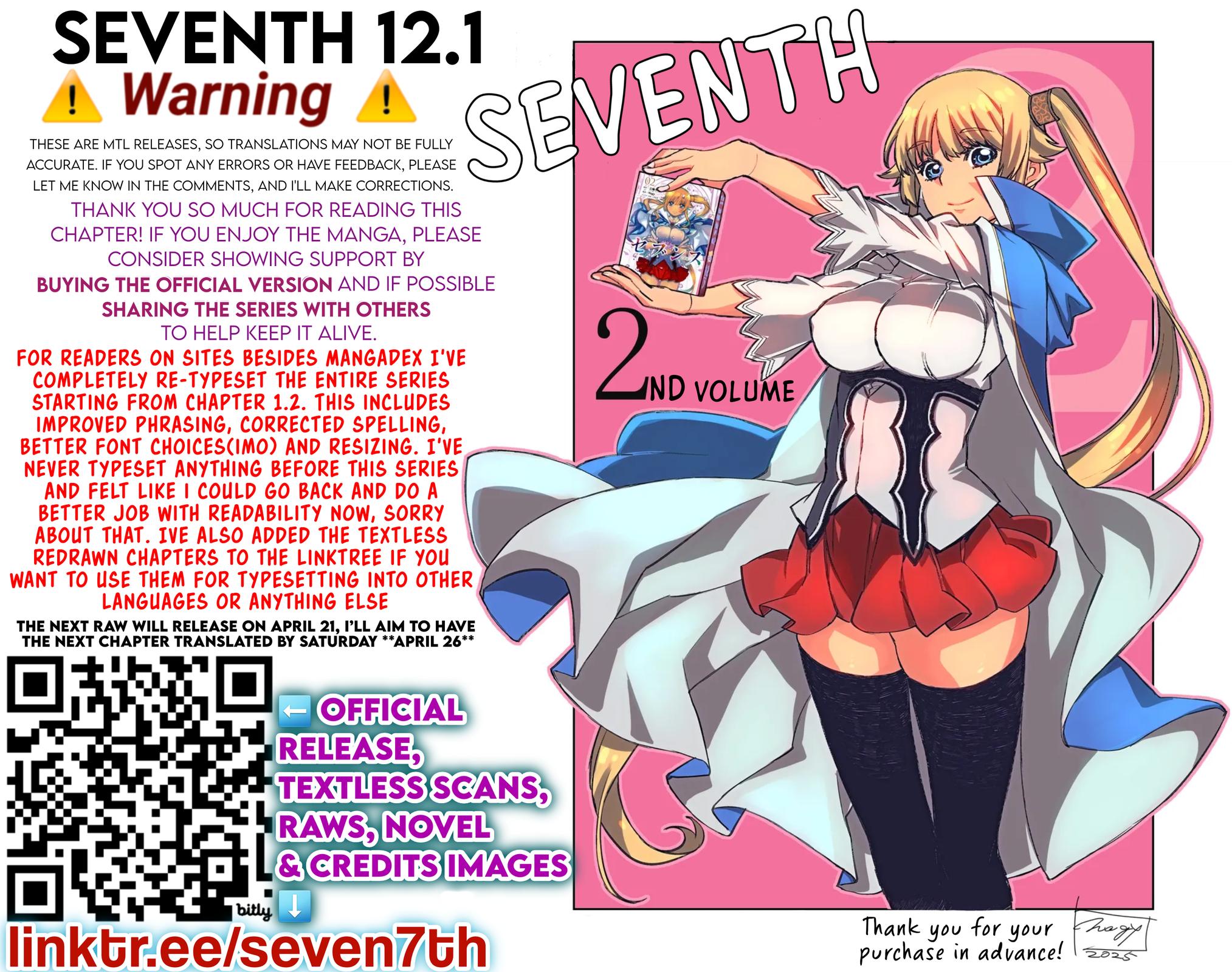 Seventh Chapter 12.1 13