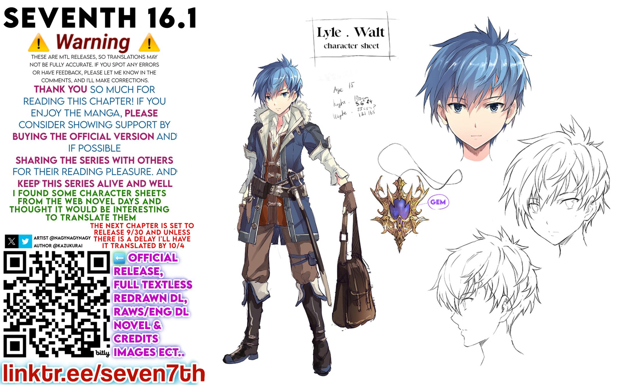 Seventh Chapter 16.1 16