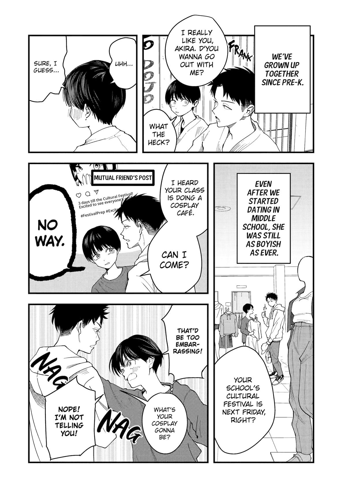 Boyish Girlfriend Chapter 1 2