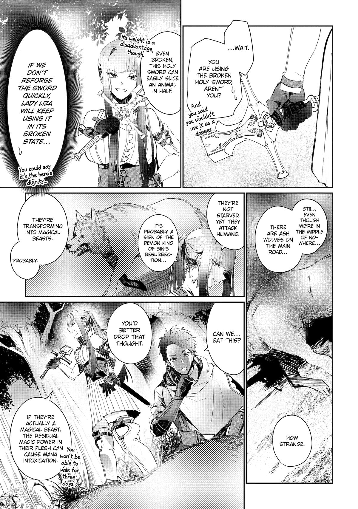 The Bound Hero Knows No Fear Chapter 4 5