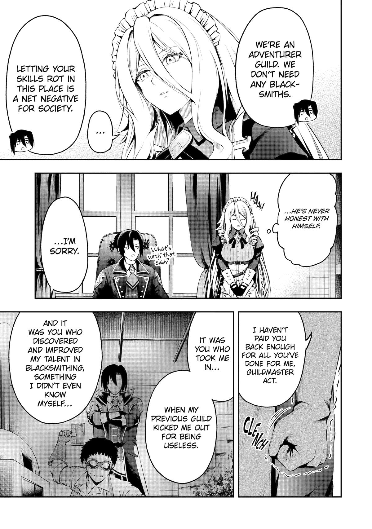The Corrupt Guildmaster Is Beloved by the Banished Chapter 0 12