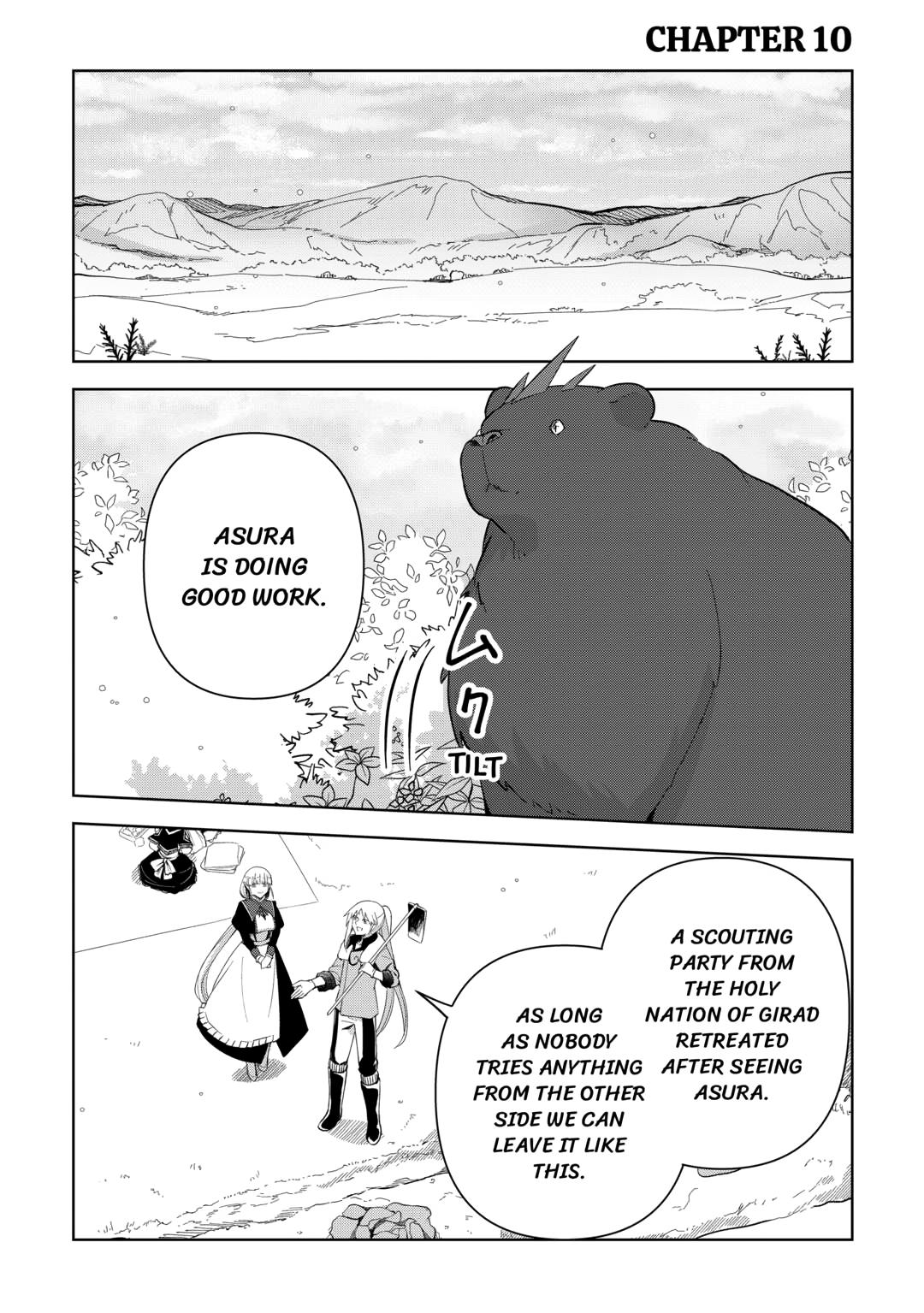 Fushiou wa Slow Life wo Kibou shimasu Chapter 10 Page 1