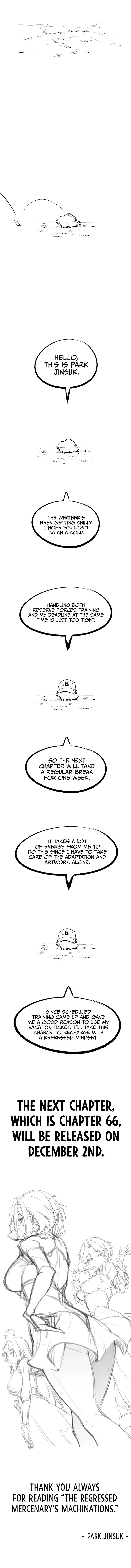 The Regressed Mercenary Has a Plan Chapter 65