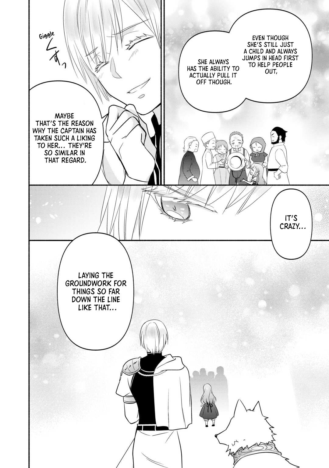 Tensei Youjo. Shinjuu to Ouji to, Saikyou no Ojisan Youheidan no Naka de Ikiru. Chapter 27 Page 16