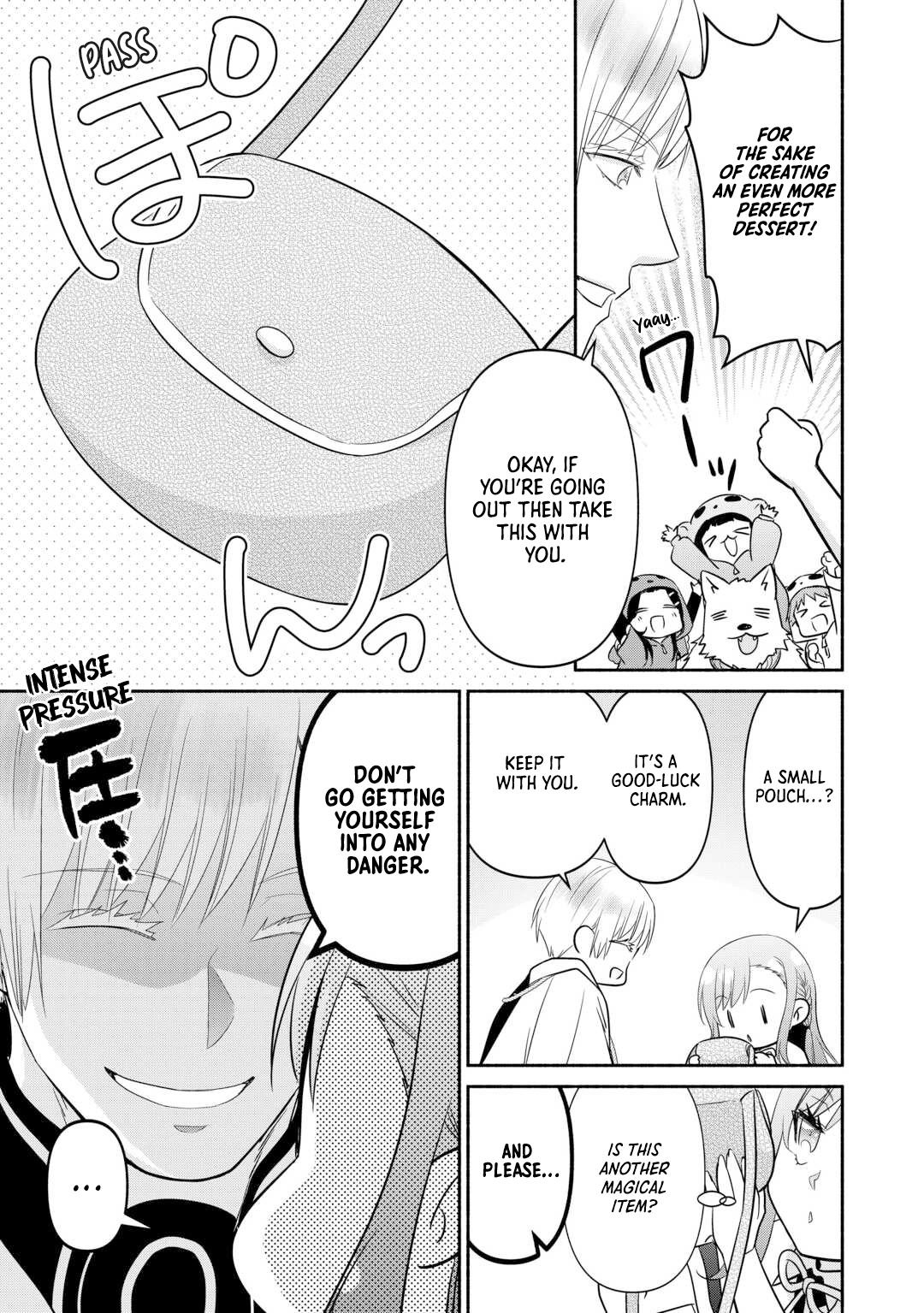 Tensei Youjo. Shinjuu to Ouji to, Saikyou no Ojisan Youheidan no Naka de Ikiru. Chapter 27 Page 19