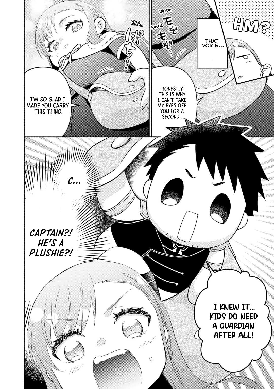 Tensei Youjo. Shinjuu to Ouji to, Saikyou no Ojisan Youheidan no Naka de Ikiru. Chapter 27 Page 28