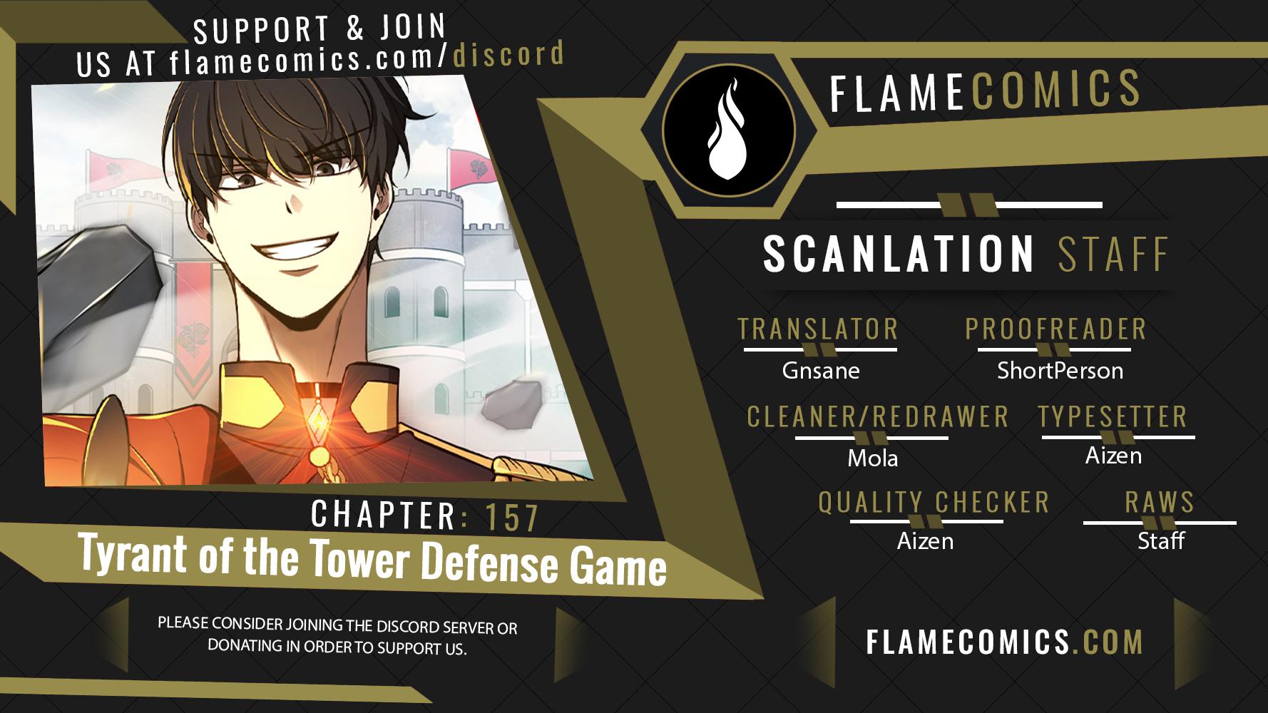 Tyrant of the Tower Defense Game Chapter 157